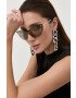 Alexander McQueen Слънчеви очила AM0413S в златисто - Pepit.bg