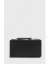 AllSaints Кожен портфейл дамски в черно - Pepit.bg