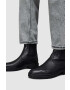 AllSaints Кожени боти челси Melos Chelsea мъжки в черно - Pepit.bg