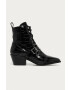 AllSaints Кожени боти Katy Croco - Pepit.bg