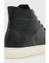 AllSaints Кожени кецове Slone High Top в черно - Pepit.bg