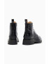 AllSaints Кожени кубинки Flint в черно с платформа - Pepit.bg