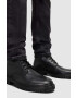 AllSaints Кожени кубинки Tobias в черно - Pepit.bg