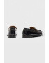 AllSaints Кожени мокасини SAMMY в черно MZ611Y - Pepit.bg