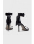 AllSaints Кожени сандали Noir в черно WF677Y - Pepit.bg