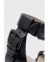 AllSaints Кожени сандали Noir в черно WF677Y - Pepit.bg