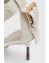 AllSaints Кожени сандали Noir в бежово WF582Y - Pepit.bg