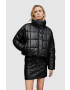 AllSaints Koжено яке в черно със зимна изолация - Pepit.bg