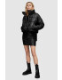 AllSaints Koжено яке в черно със зимна изолация - Pepit.bg