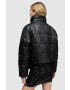 AllSaints Koжено яке в черно със зимна изолация - Pepit.bg