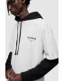 AllSaints Памучна тениска в бяло с принт - Pepit.bg