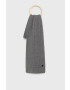 AllSaints Шал с вълна в сиво с изчистен дизайн - Pepit.bg