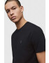 AllSaints Тениска в черно с изчистен дизайн - Pepit.bg