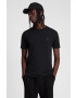 AllSaints Тениска в черно с изчистен дизайн - Pepit.bg
