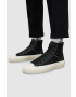 AllSaints Високи кецове Douglas Script High Top в черно - Pepit.bg