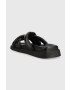 Alohas Кожени чехли Slip On Cross в черно S00202.25 - Pepit.bg