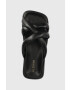 Alohas Кожени чехли Slip On Cross в черно S00202.25 - Pepit.bg