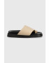 Alohas Кожени чехли Toe Ring Flop в бежово S00174.13 - Pepit.bg