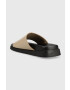 Alohas Кожени чехли Toe Ring Flop в бежово S00174.13 - Pepit.bg