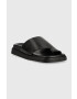 Alohas Кожени чехли Toe Ring Flop в черно S00174.25 - Pepit.bg