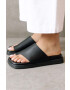 Alohas Кожени чехли Toe Ring Flop в черно S00174.25 - Pepit.bg