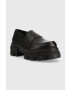 Alohas Мокасини Trailblazer в черно с платформа S00381.25 - Pepit.bg