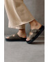 Alohas Велурени чехли Buckle Strap в зелено с платформа S00204.50 - Pepit.bg