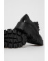 Altercore Половинки обувки Deidra Vegan Black Patent дамски в черно с платформа - Pepit.bg