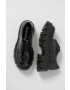 Altercore Половинки обувки Deidra Vegan Black Patent дамски в черно с платформа - Pepit.bg