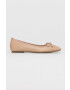 Answear Lab Балеринки в бежово с равна подметка - Pepit.bg