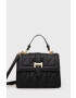 Answear Lab Чанта дамска в черно голям размер с изчистен дизайн - Pepit.bg