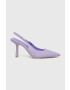 Answear Lab Обувки с висок ток в лилаво - Pepit.bg