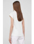 Answear Lab Памучна тениска в бяло - Pepit.bg