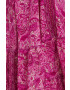 Answear Lab Рокля в розово дълъг модел разкроен модел - Pepit.bg