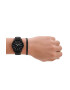 Armani Exchange Часовник и гривна мъжки в черно - Pepit.bg