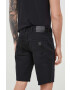 Armani Exchange Дънкови къси панталони в черно - Pepit.bg