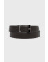 Armani Exchange Колан мъжки в черно - Pepit.bg