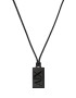 Armani Exchange Колие мъжки в черно - Pepit.bg