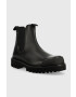 Armani Exchange Кожени боти челси в черно XUM009 XV617 00002 - Pepit.bg