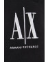Armani Exchange Къс панталон мъжки в черно - Pepit.bg
