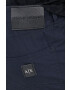 Armani Exchange Памучен къс панталон в тъмносиньо - Pepit.bg