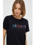 Armani Exchange Памучна рокля - Pepit.bg