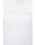 Armani Exchange Памучна тениска в бяло с апликация - Pepit.bg