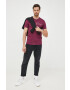 Armani Exchange Памучна тениска в бяло - Pepit.bg
