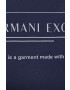 Armani Exchange Памучна тениска в тъмносиньо - Pepit.bg
