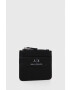 Armani Exchange Портмоне дамски в черно - Pepit.bg