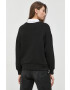 Armani Exchange Суичър мъжки в черно с принт - Pepit.bg