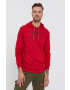 Armani Exchange Суичър мъжки в червено с апликация - Pepit.bg