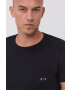 Armani Exchange Тениска (2 броя) в черно с изчистен дизайн - Pepit.bg