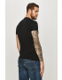 Armani Exchange Тениска (2 броя) в черно с изчистен дизайн - Pepit.bg